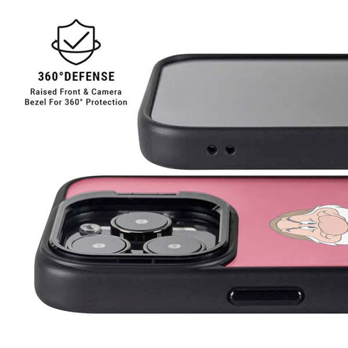Disney Snow White Grumpy Dwarf iPhone 16 Pro Kickstand Case